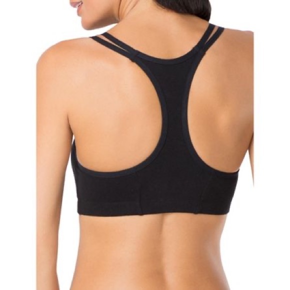 Fruit of the Loom Racerback Sports Bra - Picture 2 of 4